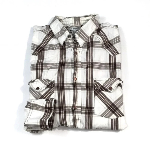 BF209 Aeropostale authentic Fit Pearl Shirt M - Picture 1 of 6